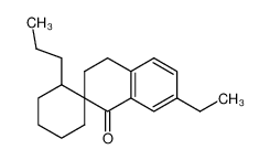 72862-57-8 spectrum, 7'-ethyl-2-propyl-3',4'-dihydro-1'H-spiro[cyclohexane-1,2'-naphthalen]-1'-one