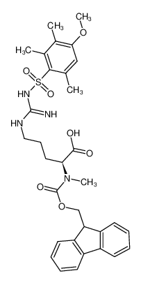 N-[(9H-芴-9-基甲氧基)羰基]-N-甲基-N’-[(4-甲氧基-2,3,6-三甲苯基)磺酰基]-L-精氨酸