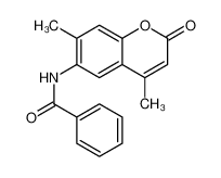 N-(4,7-dimethyl-2-oxochromen-6-yl)benzamide 6152-81-4