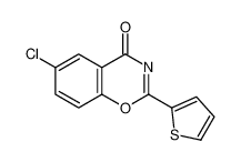 165679-37-8 6-chloro-2-thiophen-2-yl-1,3-benzoxazin-4-one