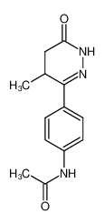 6-(4-acetamidophenyl)-5-methyl-4,5-dihydropyridazin-3(2H)-one 36725-27-6