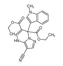 80262-35-7 structure, C22H21N5O4