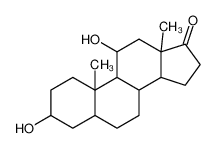 (8S,9S,10S,13S,14S)-3,11-dihydroxy-10,13-dimethyl-1,2,3,4,5,6,7,8,9,11,12,14,15,16-tetradecahydrocyclopenta[a]phenanthren-17-one 57-61-4