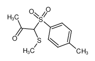 856343-92-5 1-methylsulfanyl-1-(toluene-4-sulfonyl)-acetone