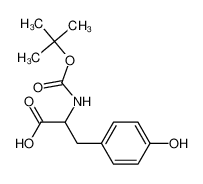 3978-80-1 spectrum, (2S)-3-(4-hydroxyphenyl)-2-[(2-methylpropan-2-yl)oxycarbonylamino]propanoate
