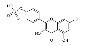 62369-23-7 [4-(3,5,7-trihydroxy-4-oxochromen-2-yl)phenyl] hydrogen sulfate