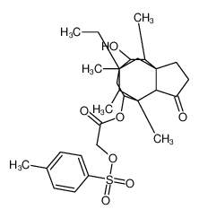 933762-22-2 structure, C29H42O7S