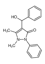 54463-56-8 4-[hydroxy(phenyl)methyl]-1,5-dimethyl-2-phenyl-2,3-dihydro-1H-pyrazol-3-one