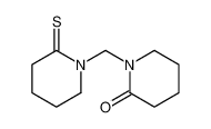 1-[(2-Thioxo-1-piperidinyl)methyl]-2-piperidinone 157439-33-3