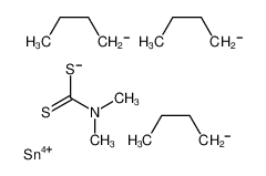 butane,N,N-dimethylcarbamodithioate,tin(4+) 20369-63-5