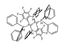 1392507-06-0 spectrum, [PdI2(μ-2-C6F4PPh2)2(triphenylphosphine)2]