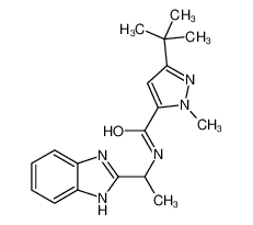 606117-92-4 structure, C18H23N5O