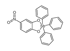 106006-69-3 structure, C24H18NO4Sb