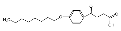 4-(4-octoxyphenyl)-4-oxobutanoic acid 100833-45-2