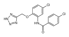 4-Chloro-N-[5-chloro-2-(2H-tetrazol-5-ylmethoxy)phenyl]benzamide