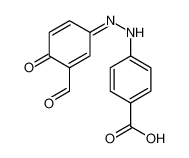 123692-96-6 4-[2-(3-formyl-4-oxocyclohexa-2,5-dien-1-ylidene)hydrazinyl]benzoic acid