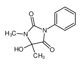 50871-97-1 5-hydroxy-1,5-dimethyl-3-phenyl-imidazolidine-2,4-dione