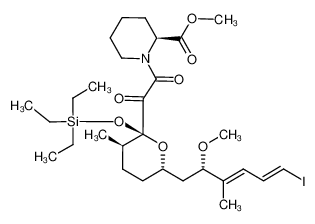 164592-77-2 structure, C29H48INO7Si