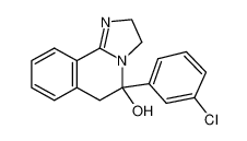 2,3,5,6-四氢-5-(3-氯苯基)-咪唑并(2,1-a)异喹啉-5-醇