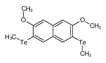 2,7-Dimethoxy-3,6-bis(methyltelluro)-naphthalene 105405-04-7