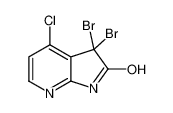 346600-25-7 structure, C7H3Br2ClN2O