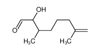 2-hydroxy-3,7-dimethyloct-7-enal 5344-30-9