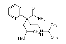 4-甲基-2-[2-(丙-2-基氨基)乙基]-2-吡啶-2-基戊酰胺