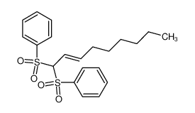 82234-72-8 (E)-(non-2-ene-1,1-diyldisulfonyl)dibenzene