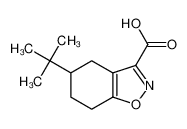 5-tert-butyl-4,5,6,7-tetrahydro-1,2-benzoxazole-3-carboxylic acid 832684-43-2