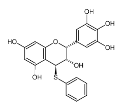 402492-44-8 spectrum, (2R,3S,4S)-4-(phenylthio)-2-(3,4,5-trihydroxyphenyl)chromane-3,5,7-triol