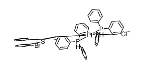 947735-18-4 structure, C50H41BrClP2PtS