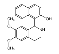 897035-07-3 1-(6,7-二甲氧基-1,2,3,4-四氢-1-异喹啉基)-2-萘酚