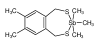 114935-68-1 spectrum, 3,3,3-trimethyl-7,8-dimethylbenzo(e)-2,4,3-dithiastibepin