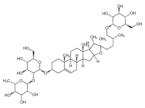 55972-80-0 structure, C45H74O18