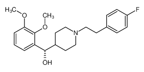 175673-57-1 (S)-(2,3-二甲氧基苯基){1-[2-(4-氟苯基)乙基]-4-哌啶基}甲醇