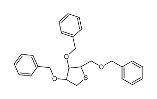 (2R,3S,4S)-3,4-bis(phenylmethoxy)-2-(phenylmethoxymethyl)thiolane