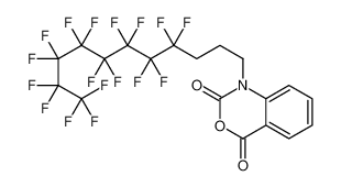 1-(4,4,5,5,6,6,7,7,8,8,9,9,10,10,11,11,11-十七氟十一烷基)-3,1-苯并噁嗪-2,4(1H)-二酮