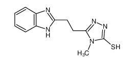 436089-85-9 structure, C12H13N5S