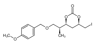 180592-87-4 spectrum, (4R,6S)-4-Iodomethyl-6-[(S)-2-(4-methoxy-benzyloxy)-1-methyl-ethyl]-[1,3]dioxan-2-one