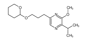 116513-27-0 spectrum, 3-(3-isopropyl-2-methoxy-6-pyrazinyl)propyl tetrahydropyranyl ether