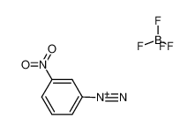 586-36-7 structure, C6H4BF4N3O2+