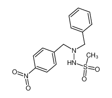 143425-68-7 N-benzyl-N-4-nitrobenzyl-N'-methanesulfonylhydrazine