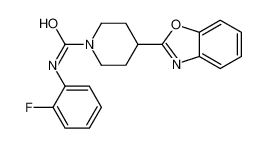 4-(1,3-Benzoxazol-2-yl)-N-(2-fluorophenyl)-1-piperidinecarboxamid e 605627-58-5