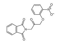 2-[3-(2-nitrophenoxy)-2-oxopropyl]isoindole-1,3-dione