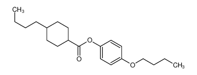 (4-butoxyphenyl) 4-butylcyclohexane-1-carboxylate 67589-49-5