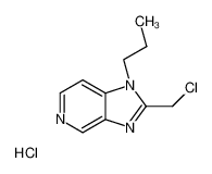 2-(chloromethyl)-1-propylimidazo[4,5-c]pyridine,hydrochloride 1092381-05-9