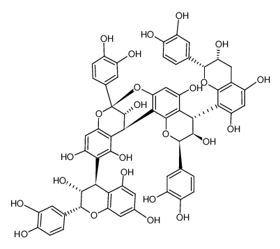 88038-15-7 structure, C60H48O24