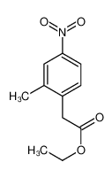 ethyl 2-(2-methyl-4-nitrophenyl)acetate 50712-66-8