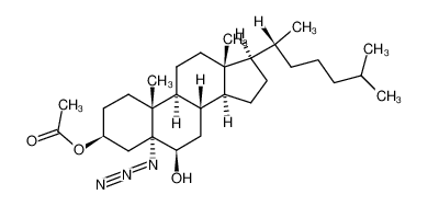 15086-56-3 spectrum, 5α-azidocholestane-3β,6β-diol 3-acetate