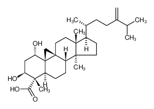 (1α,3β,9β)-1,3-Dihydroxy-24-methylene-9,19-cyclolanostan-28-oic a cid 215609-93-1